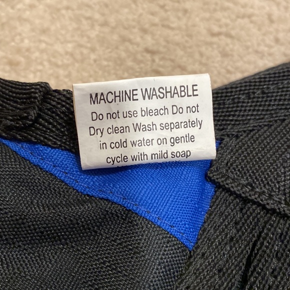 S Blue/Black Insulated Waterproof Dog Coat - Picture 6 of 10